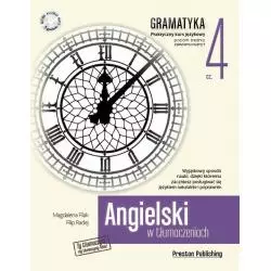 ANGIELSKI W TŁUMACZENIACH GRAMATYKA 4 POZIOM B2 + CD Magdalena Filak, Filip Radej - Preston Publishing