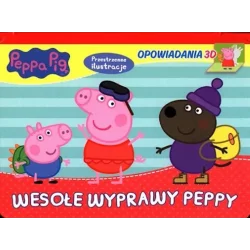 ŚWINKA PEPPA WESOŁE WYPRAWY PEPPY OPOWIADANIA 3D - Media Service Zawada