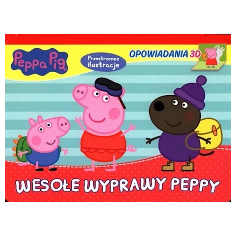 ŚWINKA PEPPA WESOŁE WYPRAWY PEPPY OPOWIADANIA 3D - Media Service Zawada