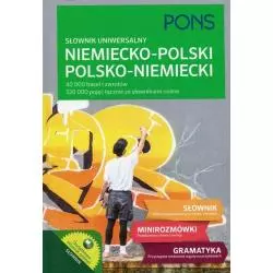 SŁOWNIK UNIWERSALNY NIEMIECKO-POLSKI POLSKO-NIEMIECKI - Pons