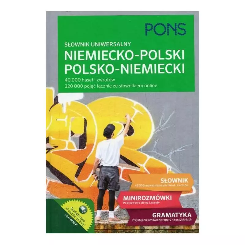 SŁOWNIK UNIWERSALNY NIEMIECKO-POLSKI POLSKO-NIEMIECKI - Pons