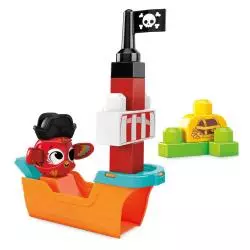 A KUKU STATEK PIRACKI MEGA BLOKS FISHER-PRICE 12M+ - Mattel