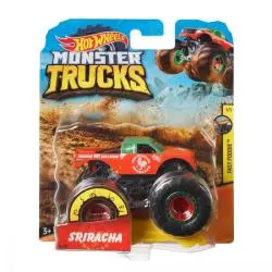 HOT WHEELS SAMOCHODZIK STRIRACHA MONSTER TRUCKS 3+ II GATUNEK - Mattel