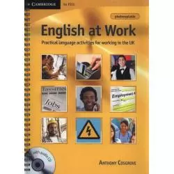 ENGLISH AT WORK + CD Anthony Cosgrove - Cambridge University Press