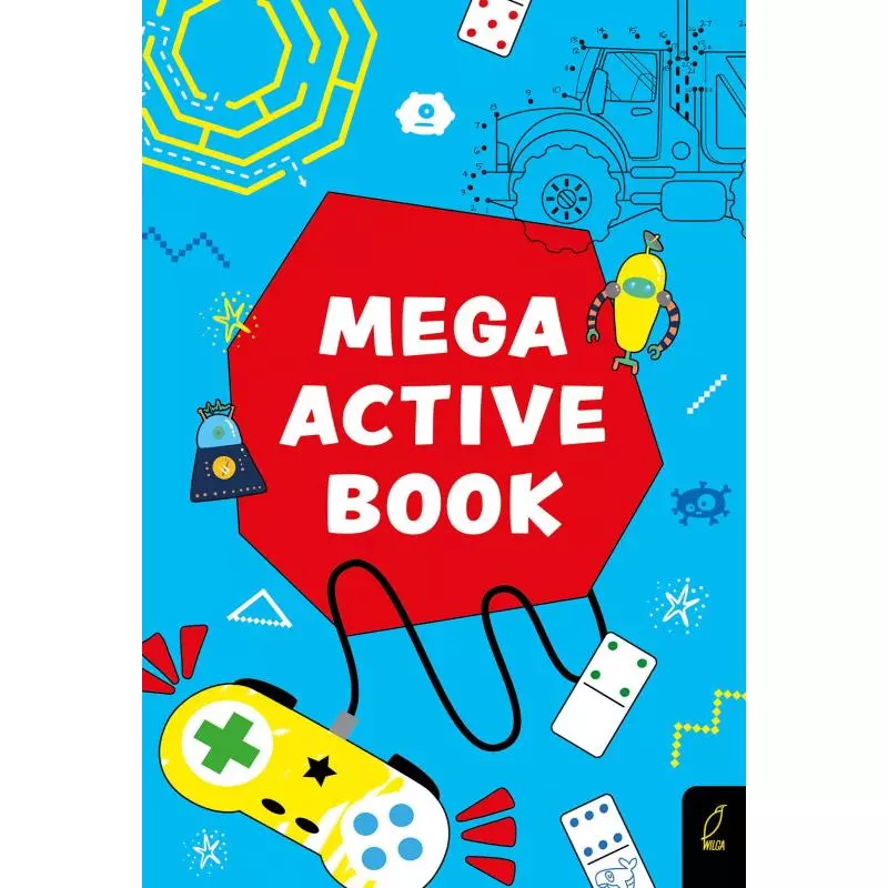 MEGA ACTIVE BOOK NIEBIESKA - Wilga