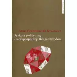 DYSKURS POLITYCZNY RZECZYPOSPOLITEJ OBOJGA NARODÓW Anna Grześkowiak-Krwawicz - Wydawnictwo Naukowe UMK