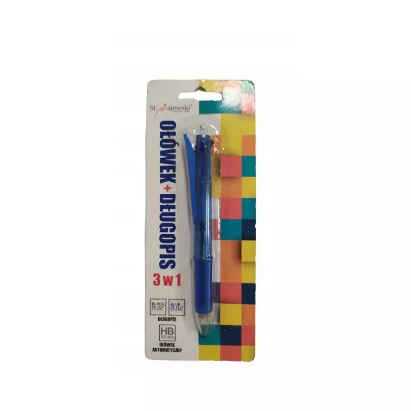OŁÓWEK + DŁUGOPIS 3W1 - St. Majewski