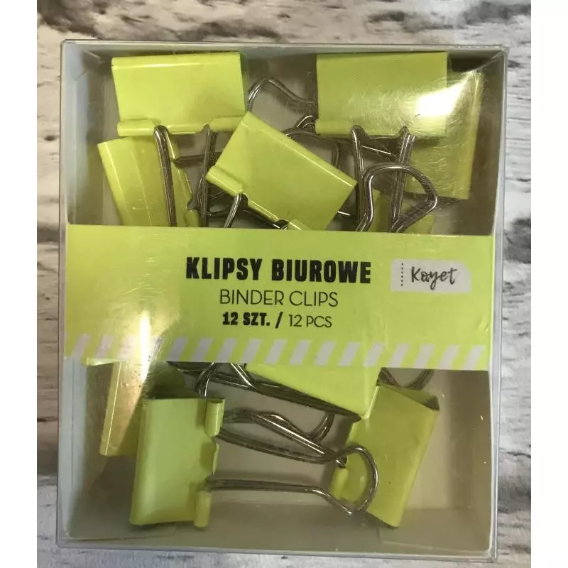 KLIPSY BIUROWE 12 SZTUK - Joinco