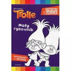 TROLLE MAŁY RYSOWNIK ZADANIA I NAKLEJKI - Egmont