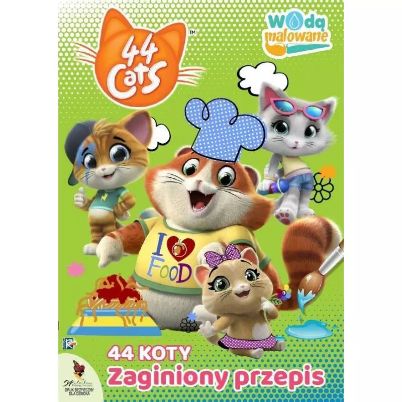 44 CATS ZAGINIONY PRZEPIS MALOWANKA WODNA - Media Service Zawada