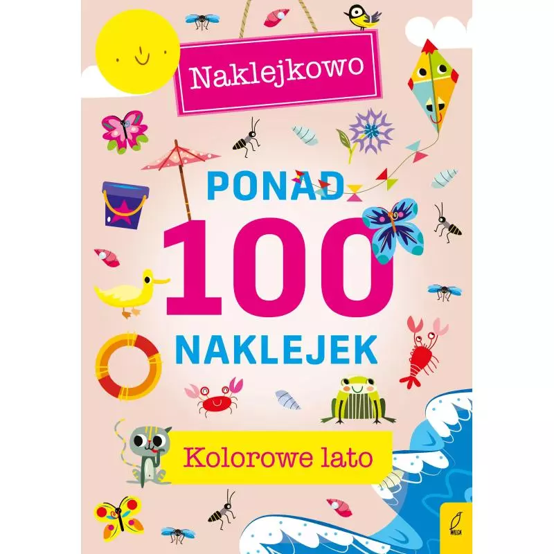 KOLOROWE LATO NAKLEJKOWO PONAD 100 NAKLEJEK - Wilga