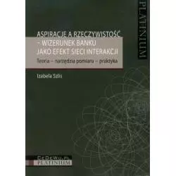 ASPIRACJE A RZECZYWISTOŚĆ WIZERUNEK BANKU JAKO EFEKT SIECI INTERAKCJI TEORIA - NARZĘDZIA POMIARU - PRAKTYKA - CEDEWU