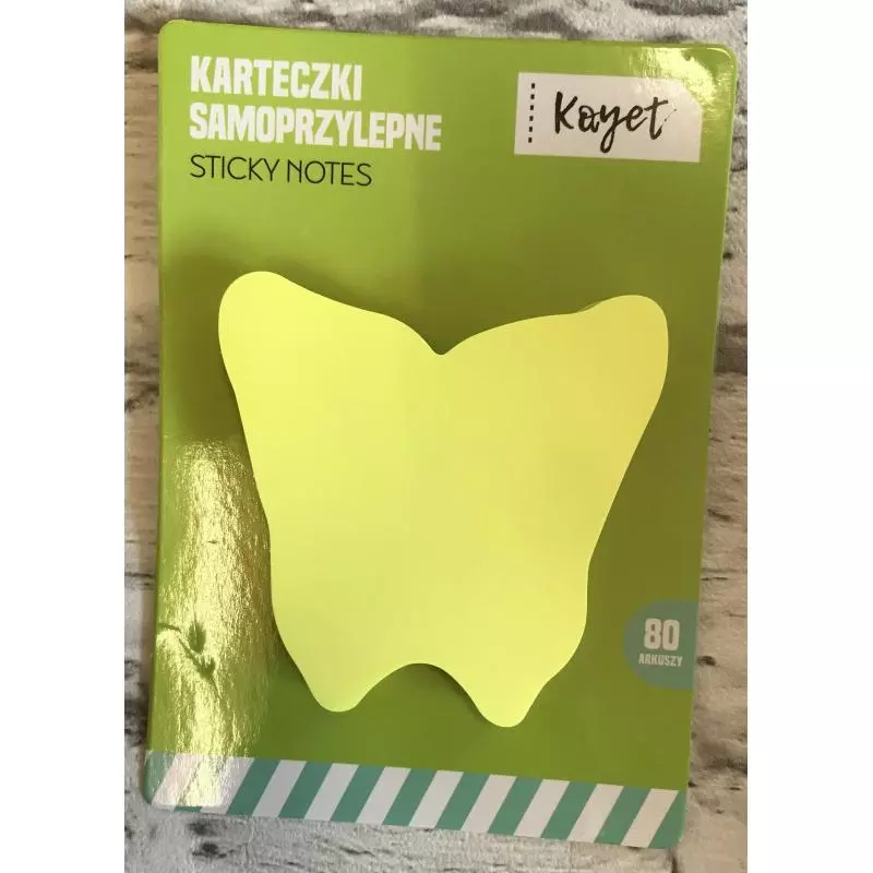 KARTECZKI SAMOPRZYLEPNE 80 ARKUSZY - Joinco