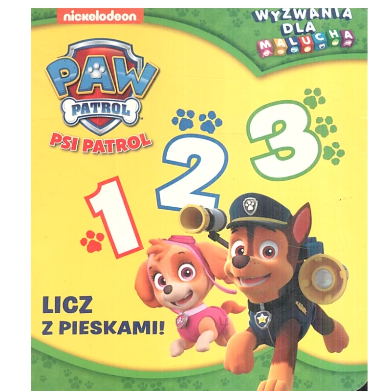 LICZ Z PIESKAMI! PSI PATROL WYZWANIA DLA MALUCHA - Media Service Zawada