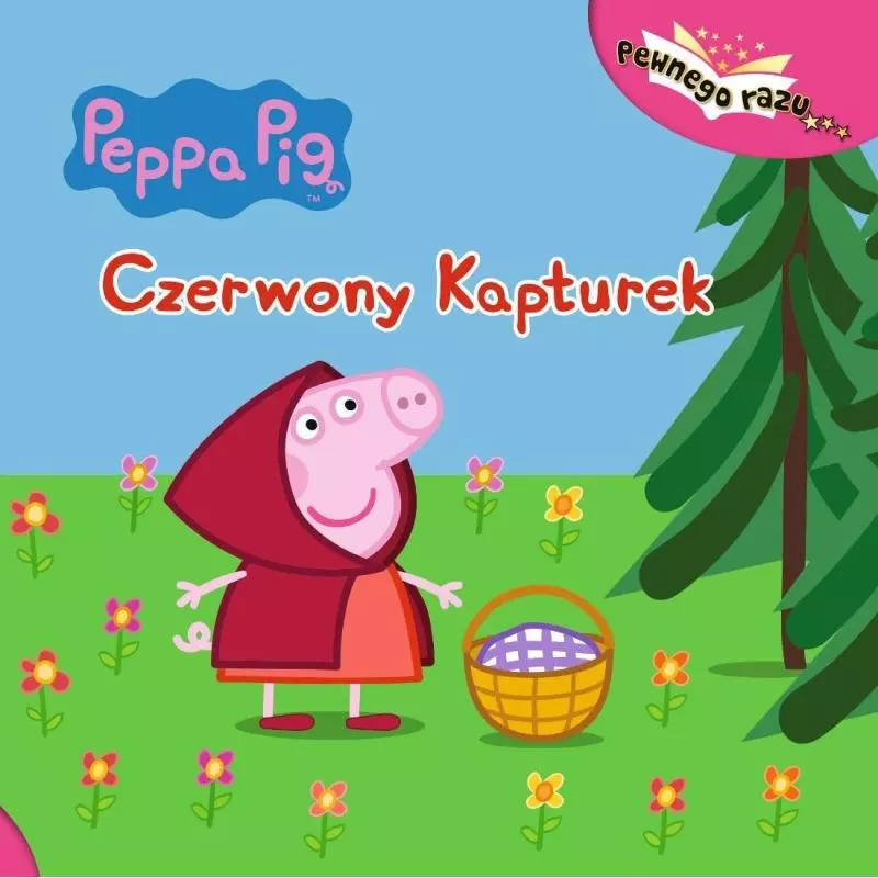 CZERWONY KAPTUREK ŚWINKA PEPPA PEWNEGO RAZU - Media Service Zawada