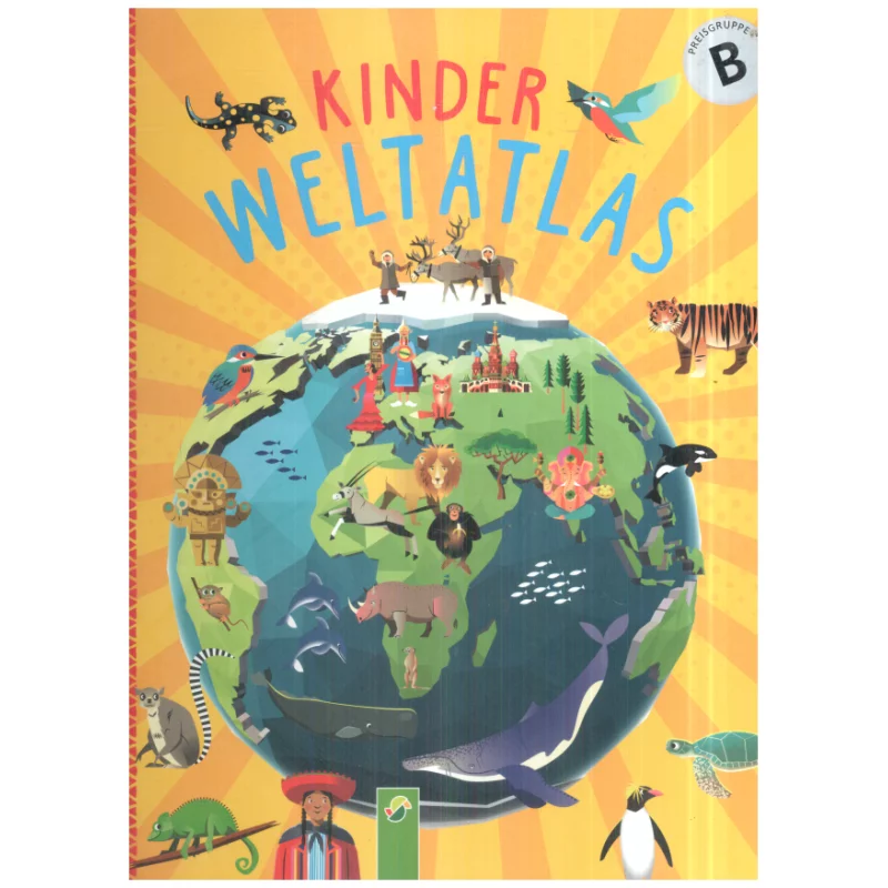 KINDER WELTATLAS 6+ - Schwager & Steinlein