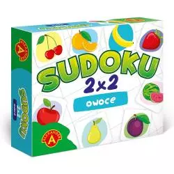 SUDOKU 2X2 OWOCE ŁAMIGŁÓWKI LOGICZNE 6+ - Alexander