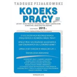 KODEKS PRACY 2015 Tadeusz Fijałkowski - WGP