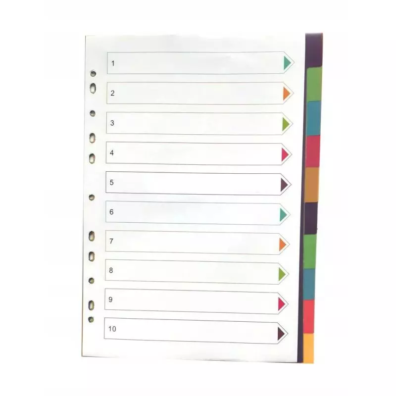 PRZEKŁADKI DO SEGREGATORA A4 - Joinco