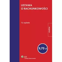 USTAWA O RACHUNKOWOŚCI - Wolters Kluwer