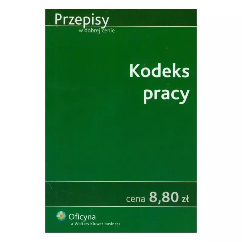 KODEKS PRACY - Wolters Kluwer