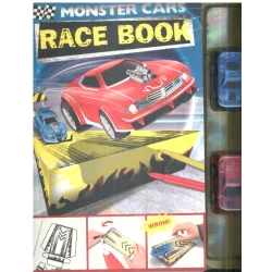 MONSTER CARS RACE BOOK - Depesche
