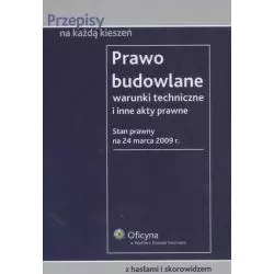 PRAWO BUDOWLANE. WARUNKI TECHNICZNE I INNE AKTY PRAWNE - Wolters Kluwer