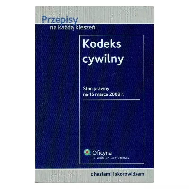 KODEKS CYWILNY - Wolters Kluwer