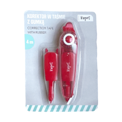 KOREKTOR W TAŚMIE Z GUMKĄ 4 M - Joinco