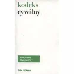 KODEKS CYWILNY - od.nowa