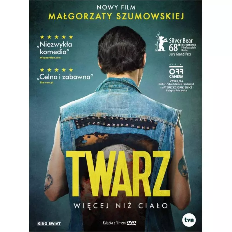 TWARZ KSIĄŻKA + DVD PL - Kino Świat