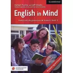 ENGLISH IN MIND 1 STUDENTS BOOK + CD Herbert Puchta - Cambridge University Press