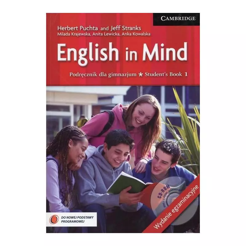 ENGLISH IN MIND 1 STUDENTS BOOK + CD Herbert Puchta - Cambridge University Press