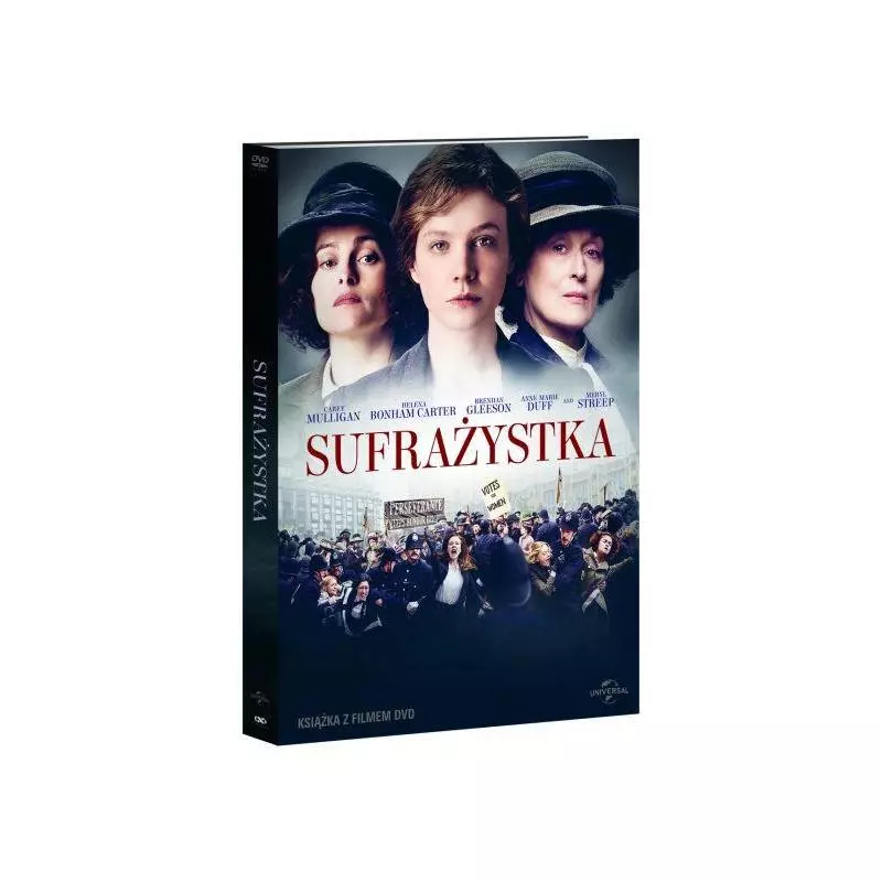 SUFRAŻYSTKA KSIĄŻKA + DVD PL - Universal