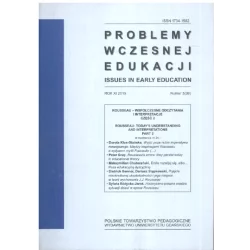 PROBLEMY WCZESNEJ EDUKACJI 3/2015 - Wydawnictwo Uniwersytetu Gdańskiego