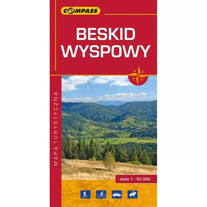 BESKID WYSPOWY MAPA TURYSTYCZNA - Compass