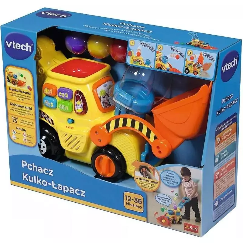 CHODZIK PCHACZ KULKO-ŁAPACZ VTECH 12M+ - Vtech