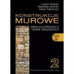 KONSTRUKCJE MUROWE WEDŁUG EUROKODU 6 I NORM ZWIĄZANYCH 2 + CD Łukasz Drobiec - PWN