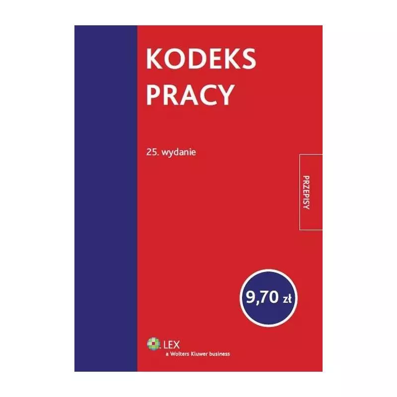 KODEKS PRACY PRZEPISY - Wolters Kluwer