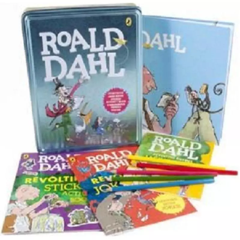 ROALD DAHL BOOK AND TIN Roald Dahl - Puffin Books