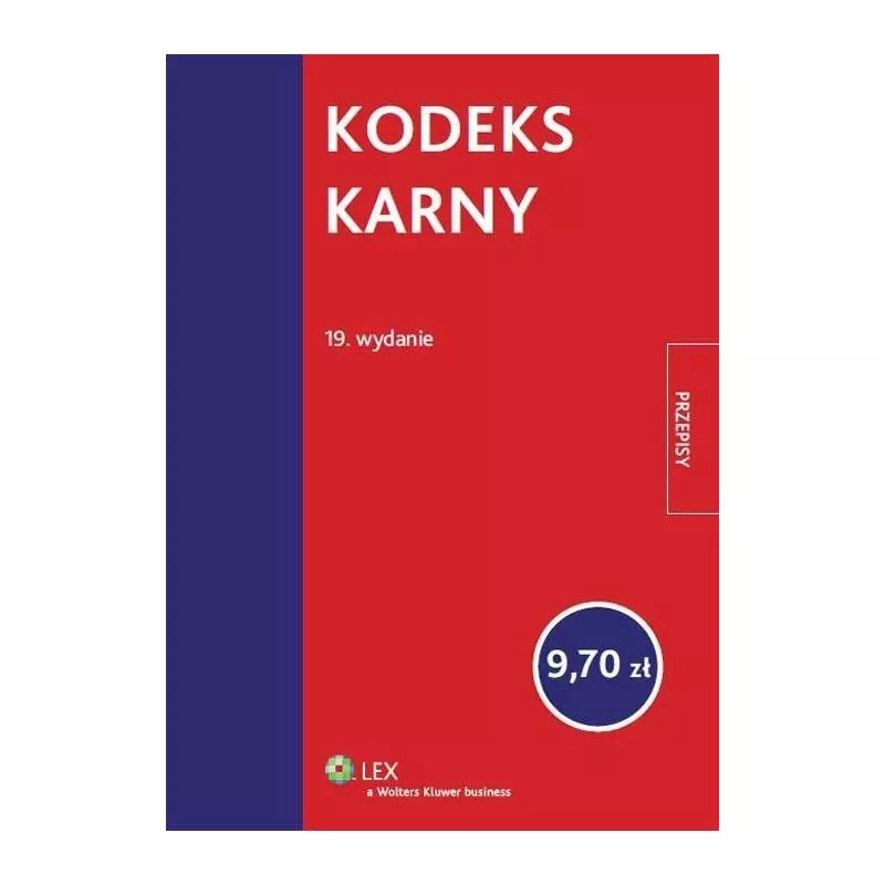 KODEKS KARNY - Wolters Kluwer