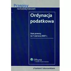 ORDYNACJA PODATKOWA - Wolters Kluwer