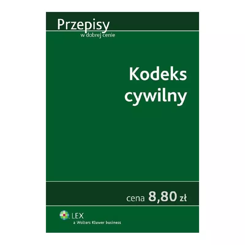 KODEKS CYWILNY - Wolters Kluwer