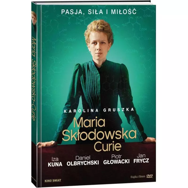 MARIA SKŁODOWSKA CURIE KSIĄŻKA + DVD PL - Kino Świat