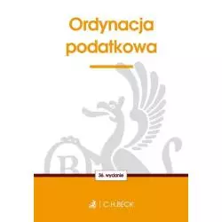 ORDYNACJA PODATKOWA - C.H. Beck