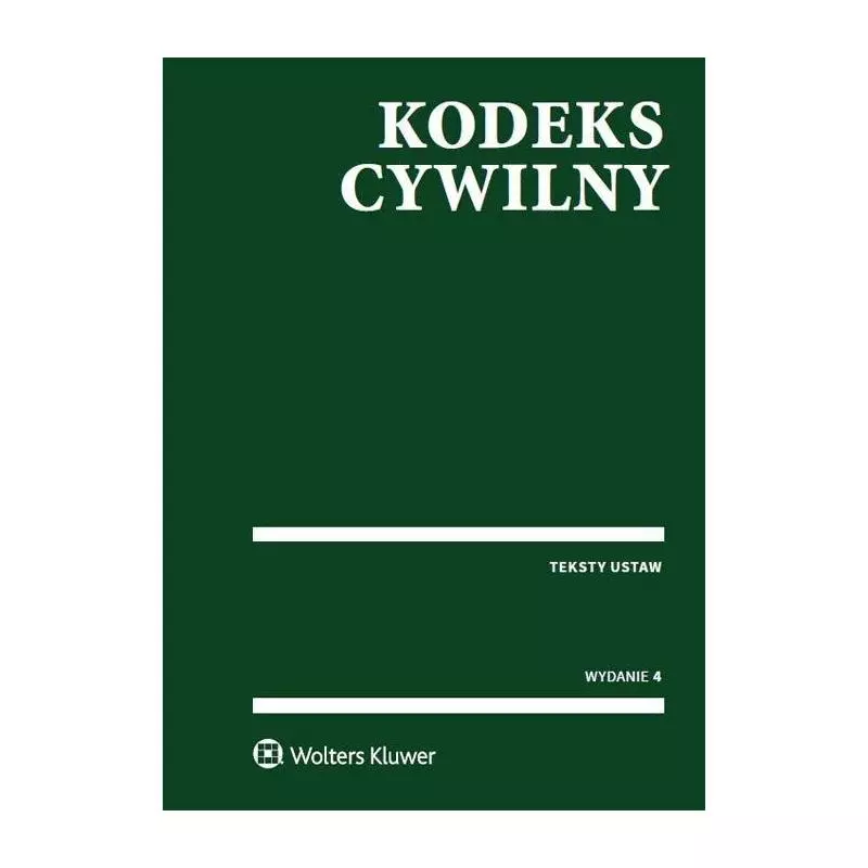 KODEKS CYWILNY - Wolters Kluwer