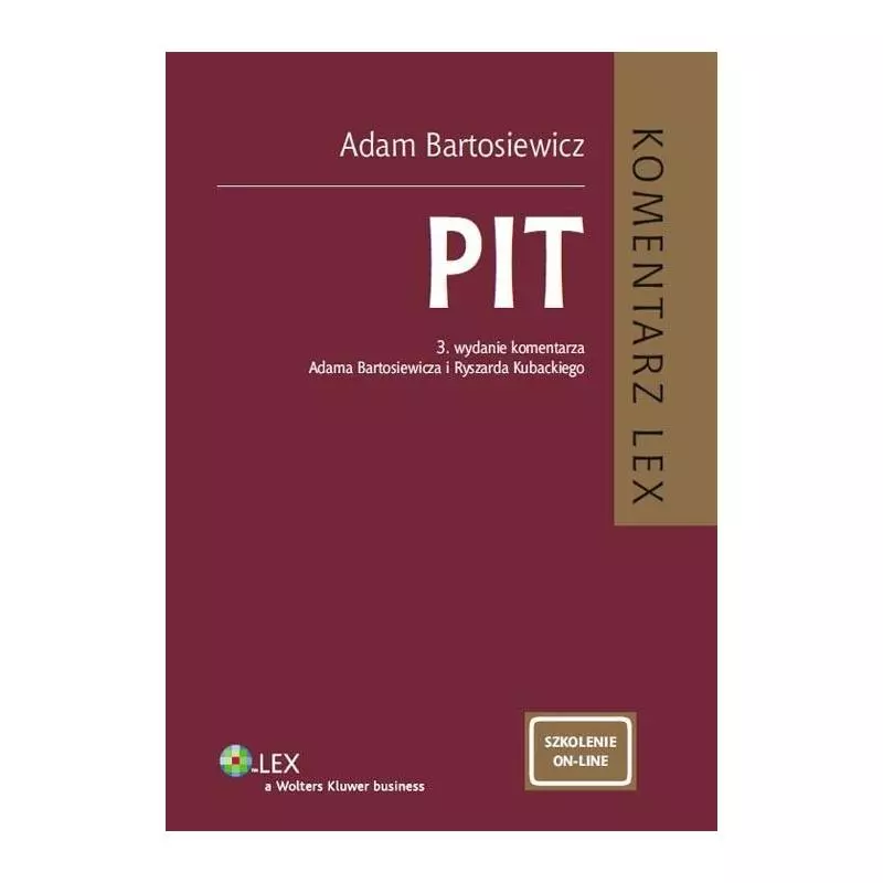 PIT KOMENTARZ Adam Bartosiewicz - Wolters Kluwer