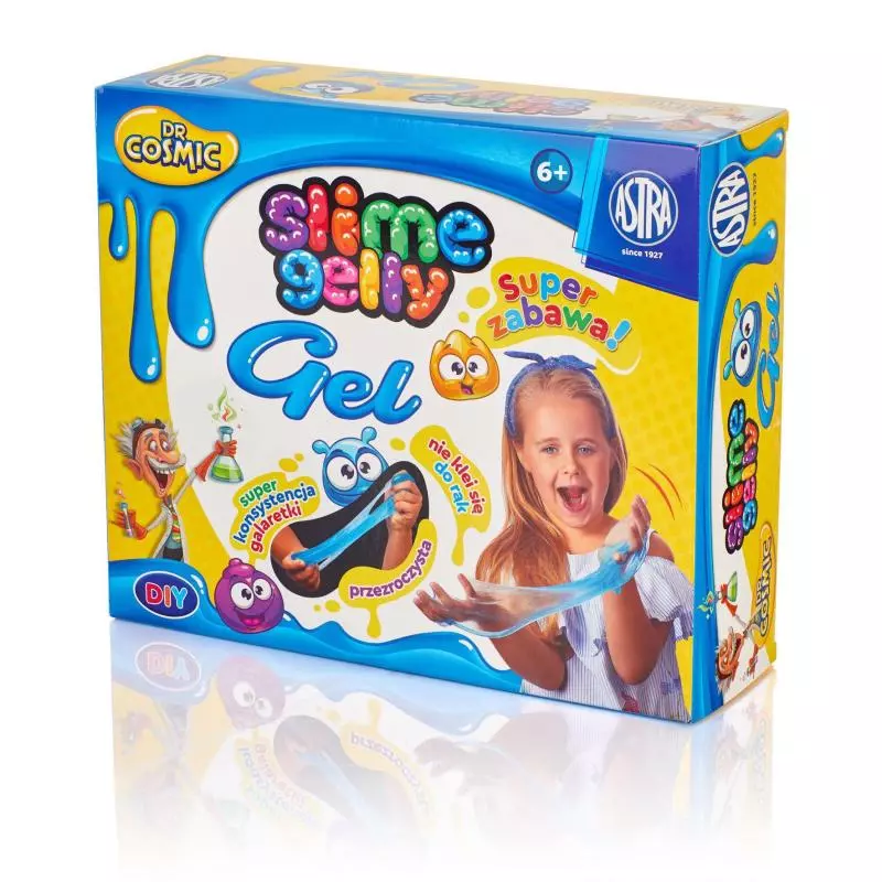 ZESTAW DO SLIME GELLY NIEBIESKI DR COSMIC 6+ II GATUNEK - Astra
