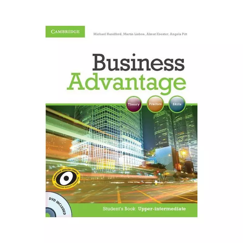 BUSINESS ADVANTAGE UPPER-INTERMEDIATE STUDENTS BOOK + DVD Koester Almut, Martin Lisboa, Michael Handford - Cambridge Universi...