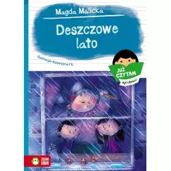 DESZCZOWE LATO JUŻ CZYTAM SYLABAMI 6+ Magda Malicka - Zielona Sowa